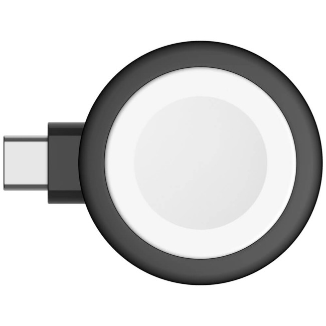 Беспроводное зарядное устройство Belkin BoostCharge Portable USB-C Apple Watch Charger Black (WIZ022GLBK-B1)