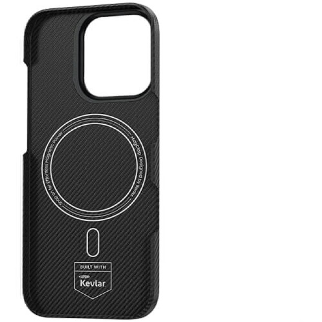 Чехол-накладка Benks Armor Air Kevlar Case (600D) for iPhone 16 Pro Max with MagSafe Black (6948005904968)