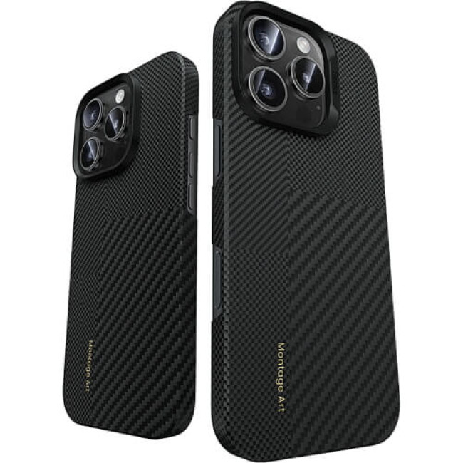 Чехол-накладка Benks Montage Armor Air Kevlar Case (600D/1500D) with MagSafe for iPhone 16 Pro (6948005905033)