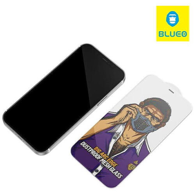 Защитное стекло Blueo 2.5D Full Cover No Silk Screen With Mesh Tempered Glass for iPhone 12 Mini (NPB3-6.1)
