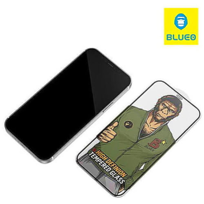 Защитное стекло Blueo 2.5D Silk Full Cover HD Glass for iPhone 16 Plus/15 Plus/14 Pro Max (PBJ1-I15PL)