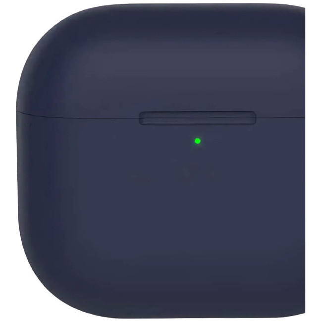 Чехол для наушников Blueo для AirPods 4 [B44] Liquid Silicone Series (Deep Blue)