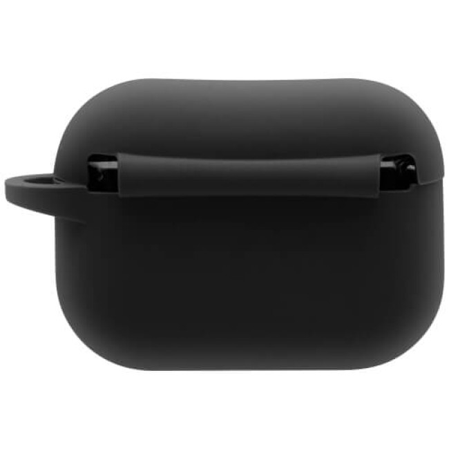 Чехол для наушников Blueo Liquid Silicone Case for Apple AirPods Pro with Carbine Black