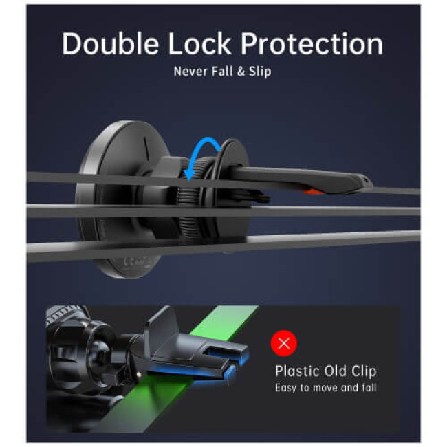 Автомобильное зарядное устройство Choetech 15W Magnetic Сar Сharger Blue (T205-F)