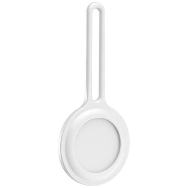 Аксессуар COTEetCI Silicone Protective Sleeve for AirTag White (86002-WH)