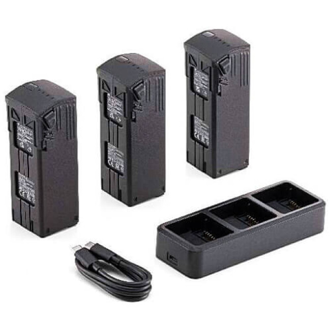 Комплект 3 аккумулятора и зарядный хаб DJI Mavic 3 Enterprise Series Battery Kit (CP.EN.00000421.01)