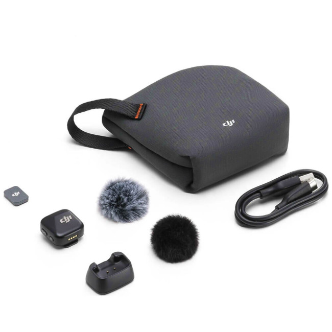 Передатчик радиосистемы DJI Mic Mini Infinity Black (CP.RN.00000431.01)