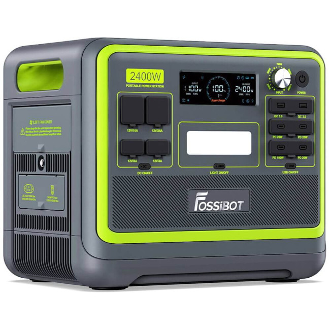 Зарядная станция Fossibot F2400 Green