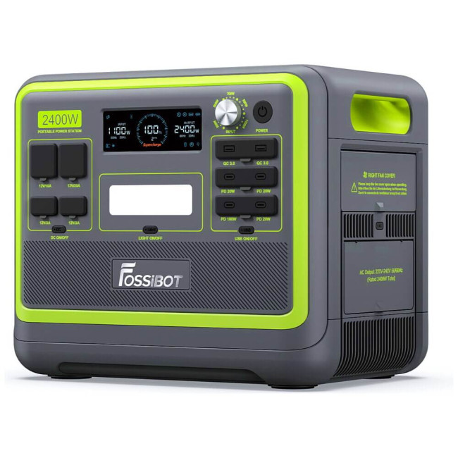 Зарядная станция Fossibot F2400 Green