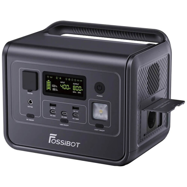 Зарядная станция Fossibot F800 Black (FSB-F800-bl) ГАРАНТИЯ 12 мес.