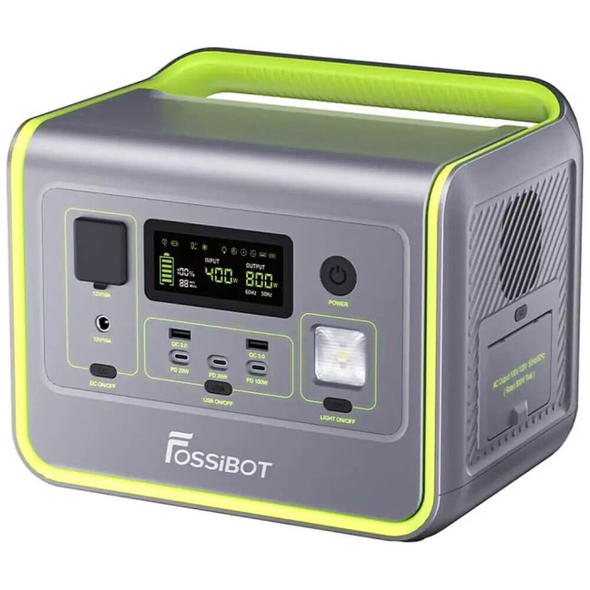 Зарядная станция Fossibot F800 Green (FSB-F800-gr)