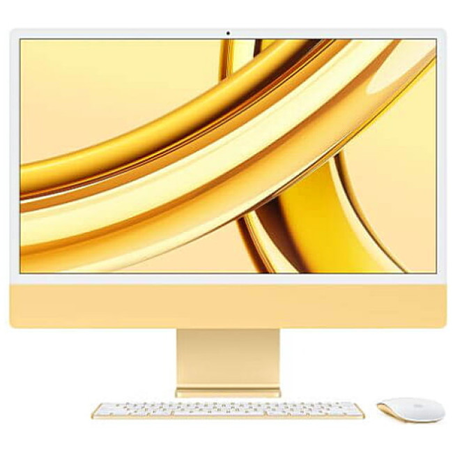 Apple iMac M3 24'' 4.5K 24GB/1TB/10GPU Yellow 2023 custom (Z19F0001X)