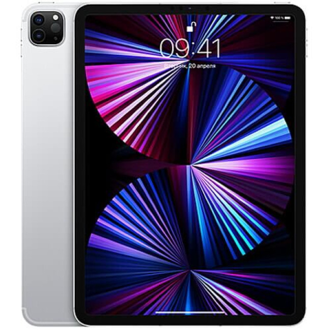 iPad Pro 11'' Wi-Fi + Cellular 256GB Silver (MHMW3) 2021