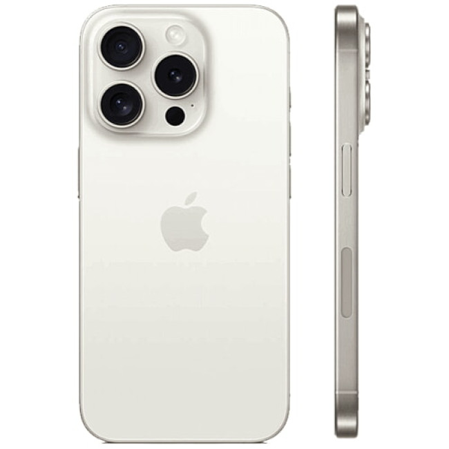 iPhone 15 Pro Max 256GB White Titanium Dual Sim (MU2P3)
