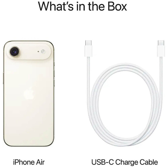 iPhone 17 Air 256GB Light Gold (MG2N4) купить в Киеве: цены