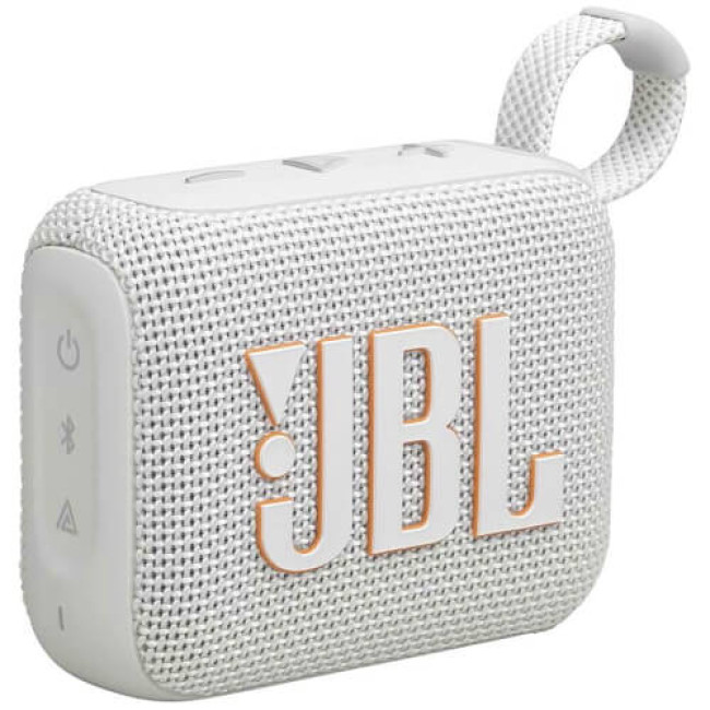 Акустика JBL GO 4 White (JBLGO4WHT)