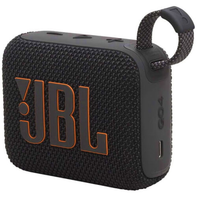 Акустика JBL GO 4 Black (JBLGO4BLK)