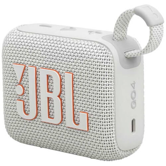 Акустика JBL GO 4 White (JBLGO4WHT)