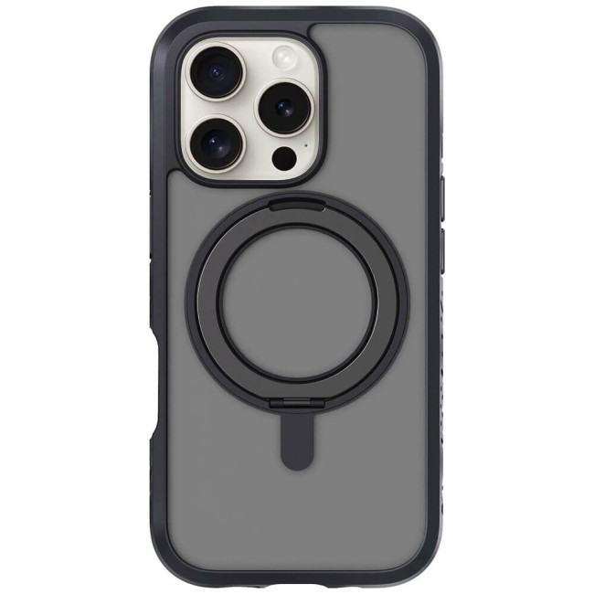 Чехол-накладка LAUT CRYSTAL MATTER for iPhone 16 Pro Max MagSafe Black (L_IP24D_CM_BK)