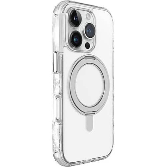 Чехол-накладка LAUT CRYSTAL MATTER for iPhone 16 Pro Clear (L_IP24B_CM_UC)