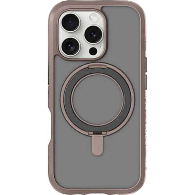 Чехол-накладка LAUT CRYSTAL MATTER for iPhone 16 Pro Brown (L_IP24B_CM_BR)