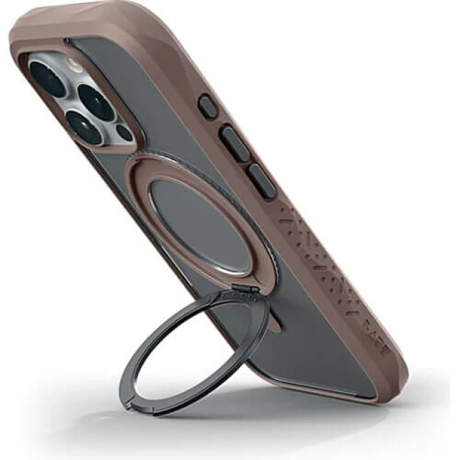 Чехол-накладка LAUT CRYSTAL MATTER for iPhone 16 Brown (L_IP24A_CM_BR)