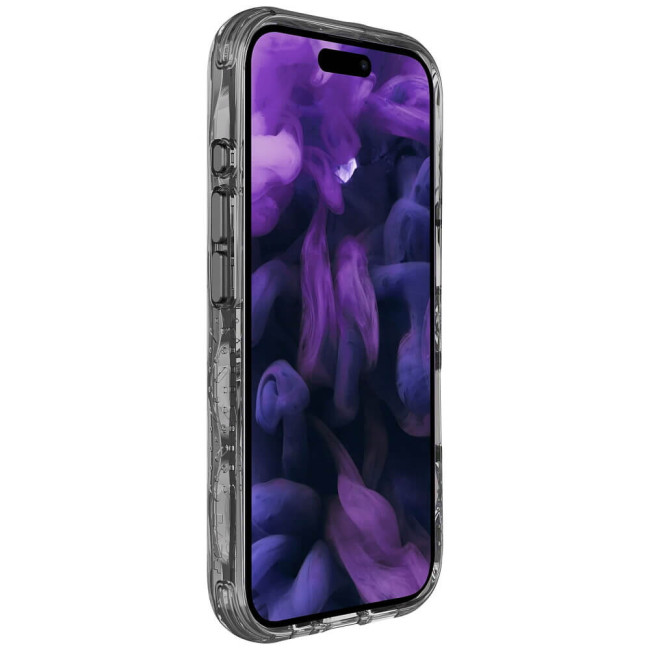 Чехол-накладка LAUT CRYSTAL MATTER X for iPhone 16 MagSafe Black (L_IP24A_CMX_UB)
