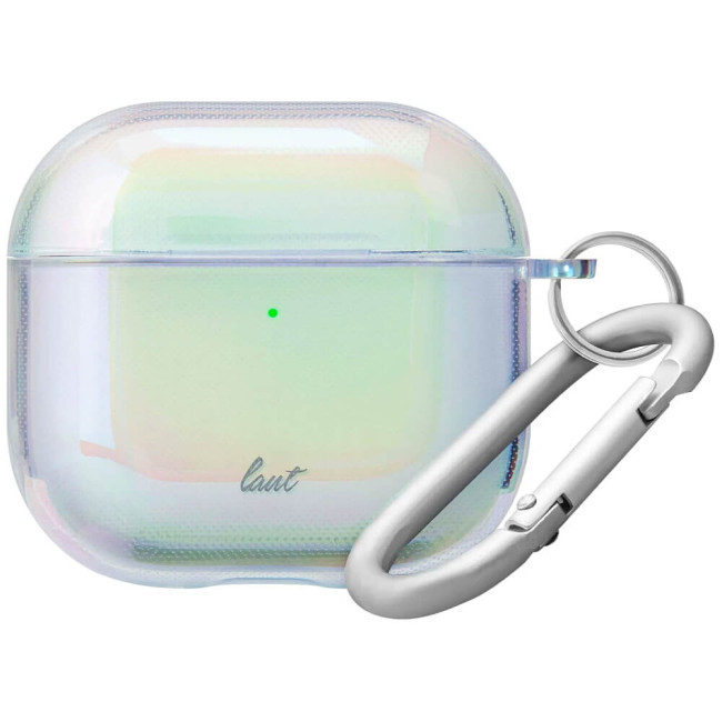 Чехол LAUT HOLO for AirPods 4 Pearl (L_AP5_HO_W)