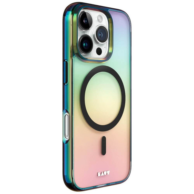 Чехол-накладка LAUT HOLO for iPhone 16 Pro MagSafe Black (L_IP24B_HO_BK)