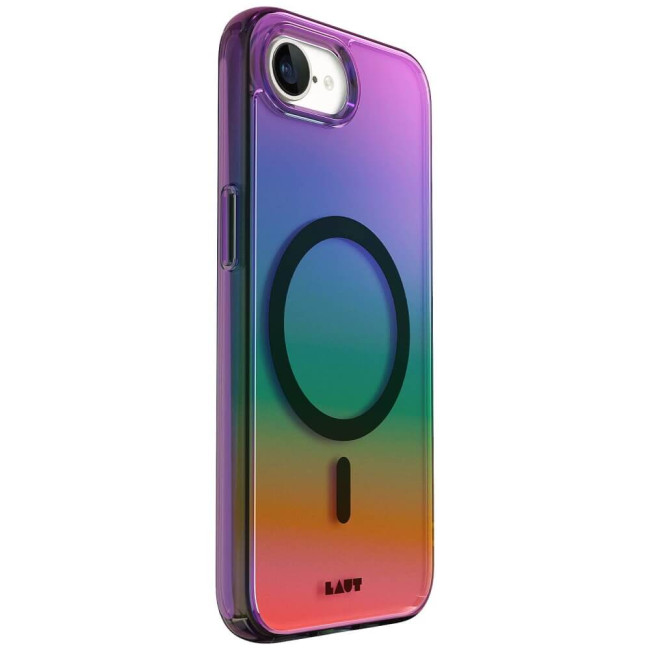 Чехол-накладка LAUT HOLO for iPhone 16e MagSafe Black (L_IPSE4_HO_BK)