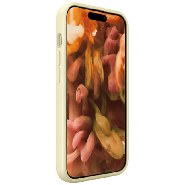 Чехол-накладка LAUT HUEX PROTECT for iPhone 15 with MagSafe Yellow (L_IP23A_HPT_Y)