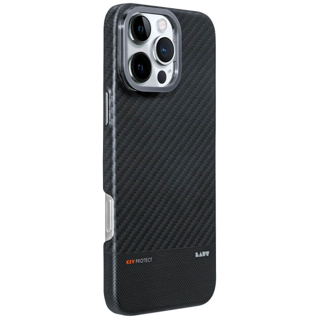 Чехол-накладка LAUT KEV PROTECT for iPhone 16 Pro Black (L_IP24B_KE_BK)
