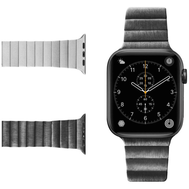 Ремешок LAUT LINKS 2.0 for Apple Watch 42/44/45/49mm Black (L_AWL_L2_BK)