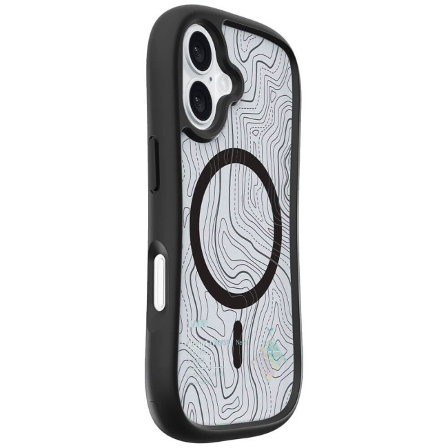 Чехол-накладка LAUT POP ADVENTURE for iPhone 16 MagSafe Black (L_IP24A_PA_BK)