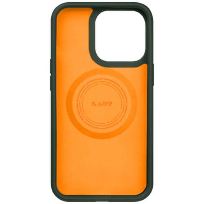 Чехол-накладка LAUT URBAN PROTECT for iPhone 15 Pro with MagSafe Olive (L_IP23B_UP_GN)