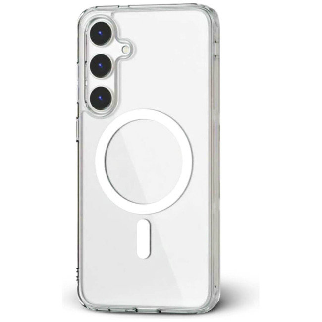 Чехол-накладка Monblan для Samsung S24 Ultra Magnetic Crystal Series (Transparent)