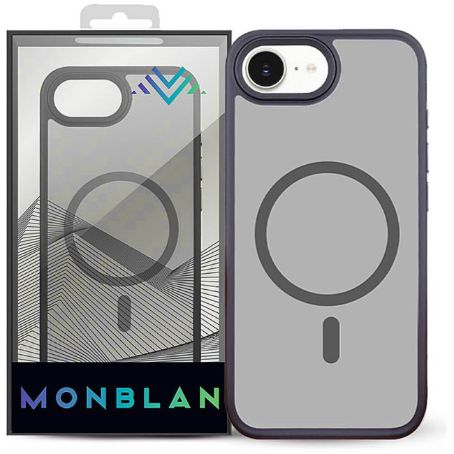 Чехол-накладка Monblan Magnetic Matte Series for iPhone 16e Black
