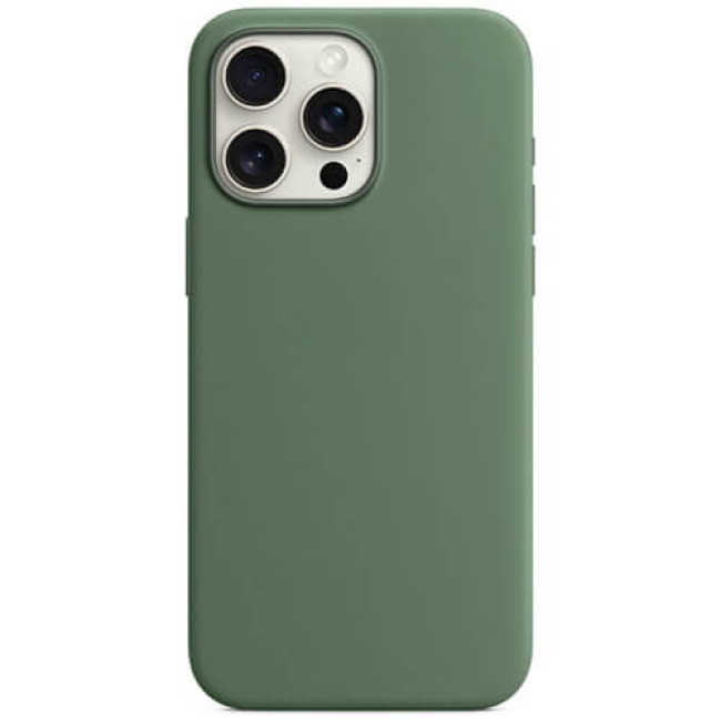 Чехол-накладка Monblan Magnetic Silicone MagSafe for iPhone 15 Pro Max Cypress