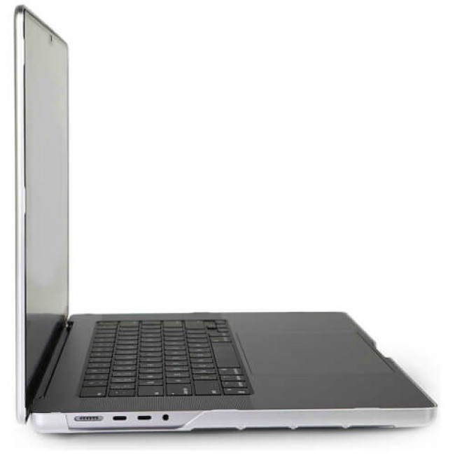Чехол-накладка Moshi Ultra Slim Case iGlaze for MacBook Pro 14'' Stealth Clear (99MO124903)