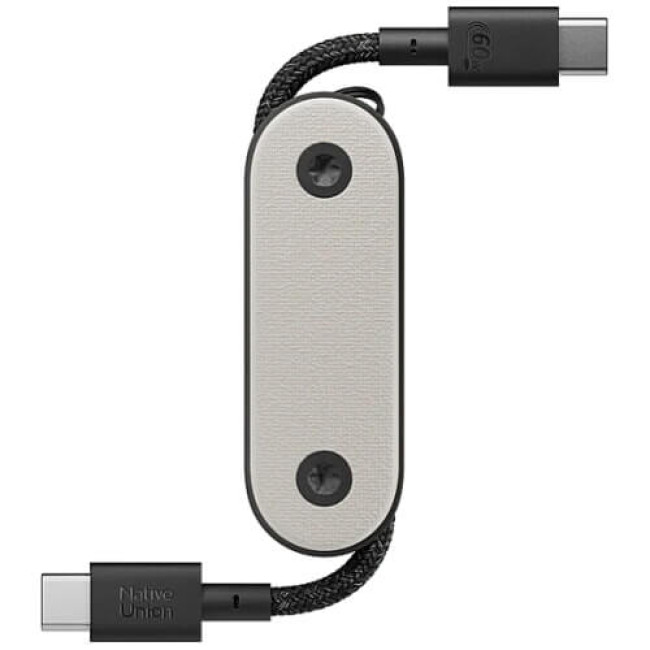 Кабель Native Union Pocket Cable USB-C to USB-C Sandstone (POCK-C-SAN-NP)