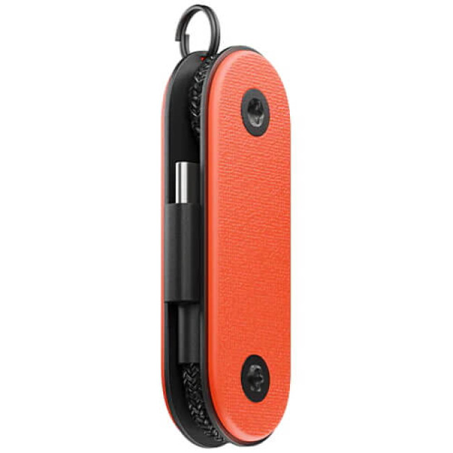 Кабель Native Union Pocket Cable USB-C to USB-C Oxyfire (POCK-C-OXY-NP)