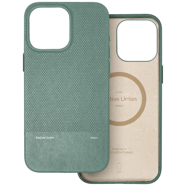 Чехол-накладка Native Union (RE) Classic Case Slate Green for iPhone 16 Pro Max (RECLA-GRN-NP24PM)