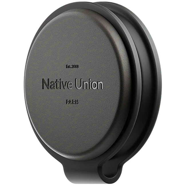 Беспроводное зарядное устройство Native Union Voyage 2-in-1 Qi2 Wireless Charger Black (VOY-2IN1-WL-BLK)