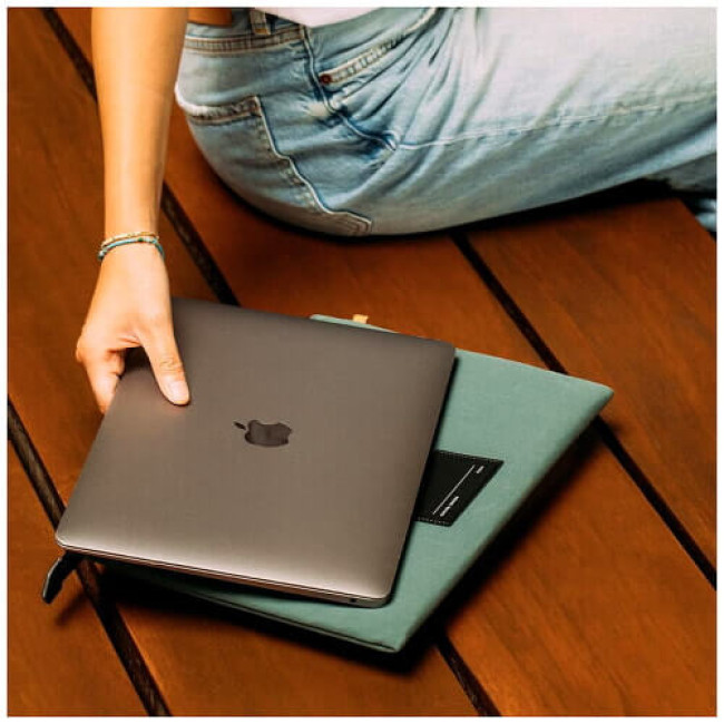 Чехол-папка Native Union W.F.A Stow Lite 14'' Sleeve Case Slate Green for MacBook Pro 14'' (STOW-LT-MBS-SLG-14)