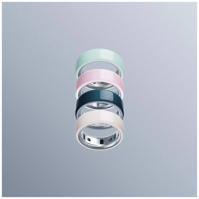 Смарт-кольцо Oura Ring 4 Ceramic Cloud Size 12 (JZ90-57460-12)