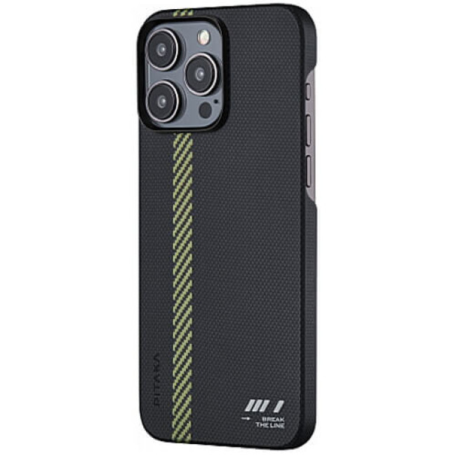 Чехол-накладка Pitaka MagEZ Case 5 for iPhone 15 Pro Max Break The Line (KI1501BTLM)