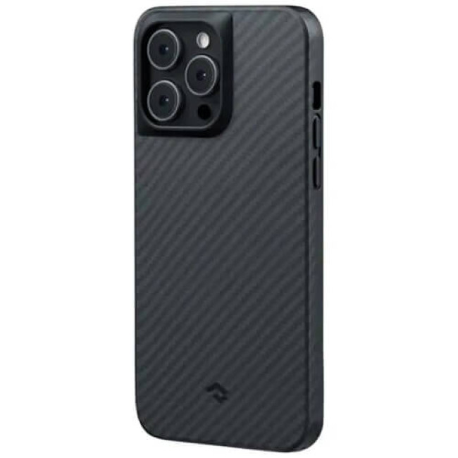 Чехол-накладка Pitaka MagEZ Case Pro 3 for iPhone 14 Pro Twill Black/Grey (KI1401PP)