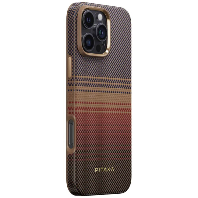 Чехол-накладка Pitaka Military-Grade Protective Sunset for iPhone 16 Pro (KI1601CPSU)