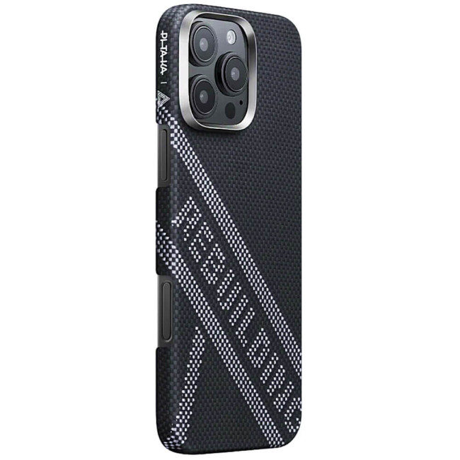 Чехол-накладка Pitaka Tactile Woven Case Re-TROS Rebuilding for iPhone 16 Pro (KI1601RTR)