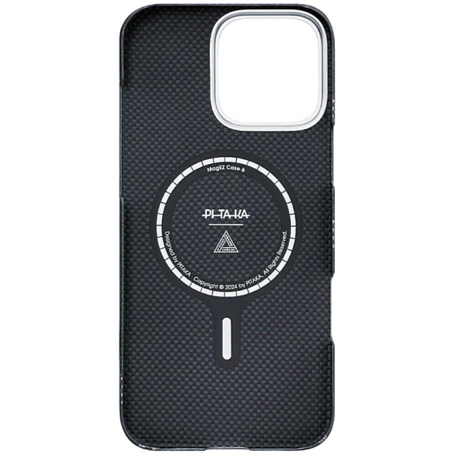 Чехол-накладка Pitaka Tactile Woven Case Re-TROS Rebuilding for iPhone 16 Pro (KI1601RTR)